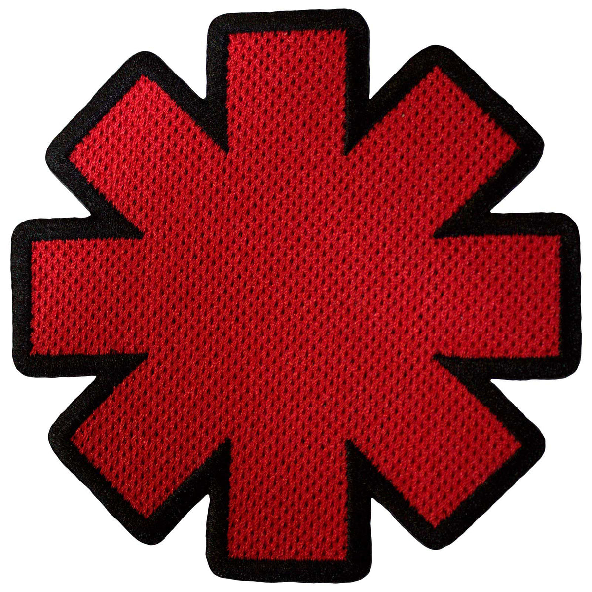 Red Hot Chili Peppers Standard Patch: Asterisk Cut-Out