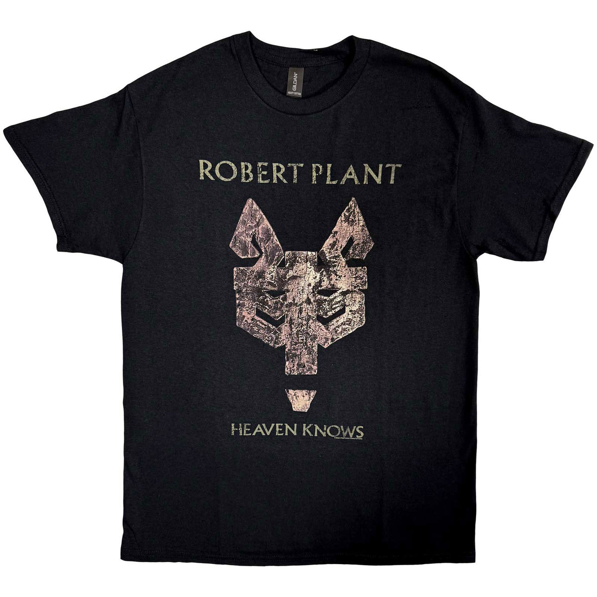 Robert Plant Unisex T-Shirt: Heaven Knows (Black)