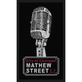 Rock Off Standard Patch: Mathew St Mic City Of Liverpool