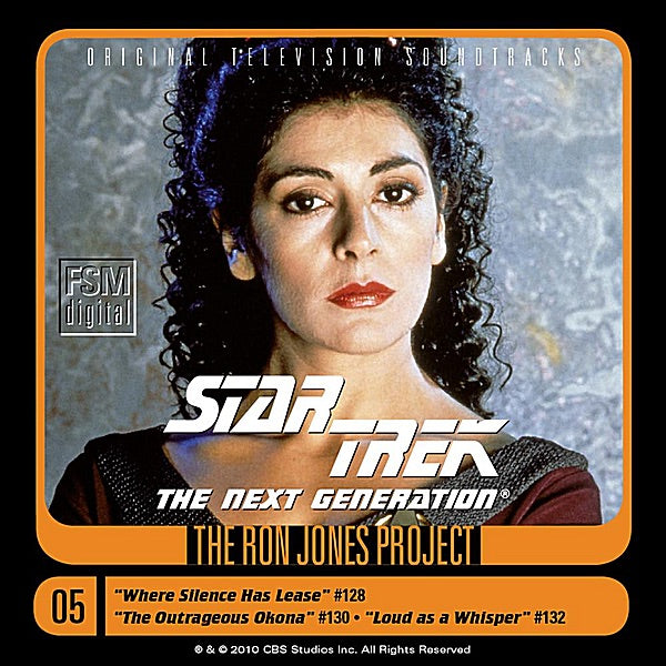 Ron Jones – Star Trek: The Next Generation, 5: Where Silence Has Lease / The Outrageous Okona / Loud as a Whisper