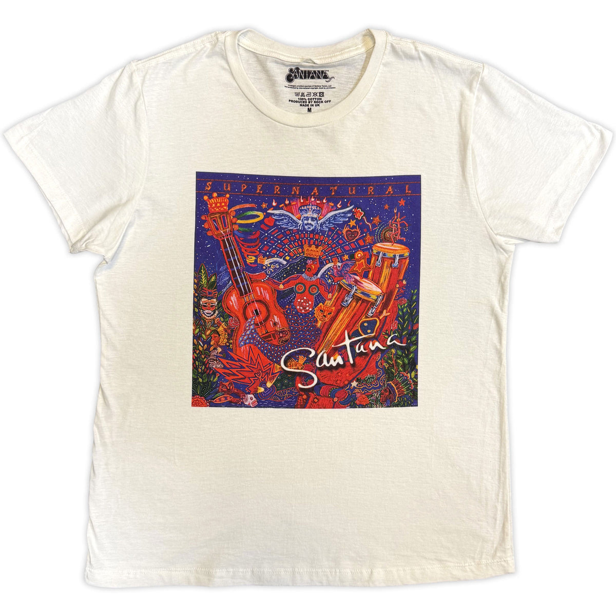 Santana Unisex T-Shirt: Supernatural (White)