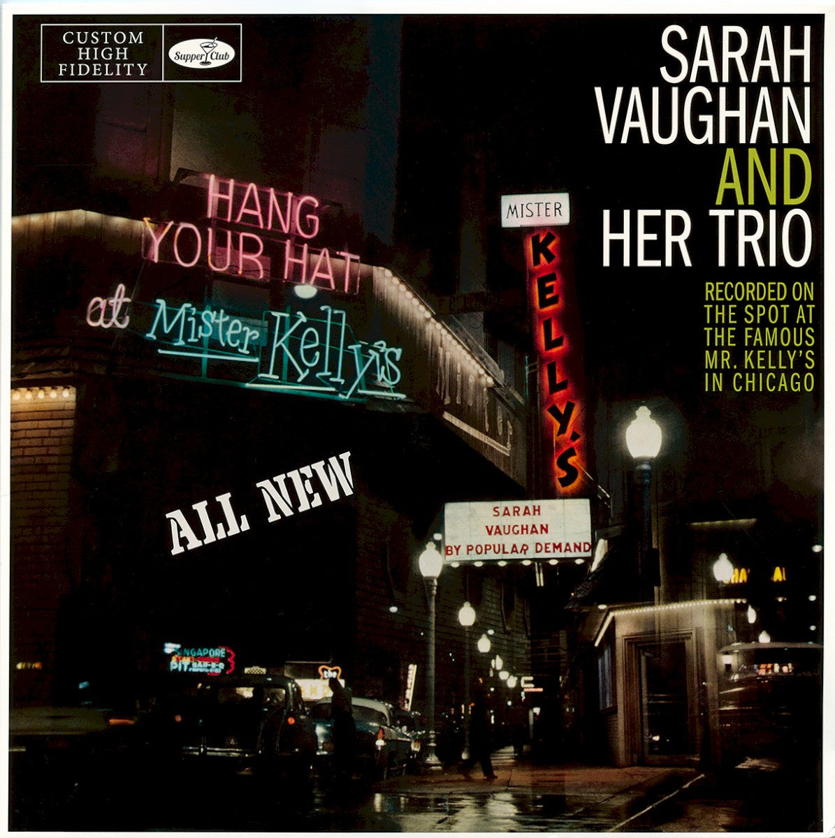 Sarah Vaughan and Her Trio – Sarah Vaughan at Mister Kelly’s