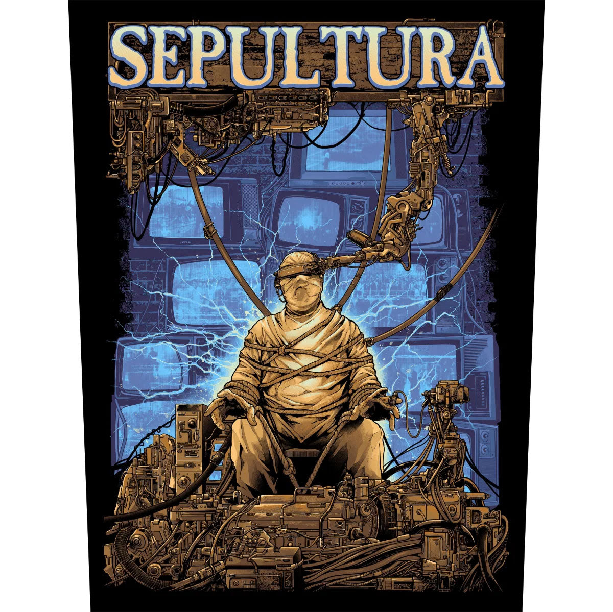 Sepultura Back Patch: Chaos AD