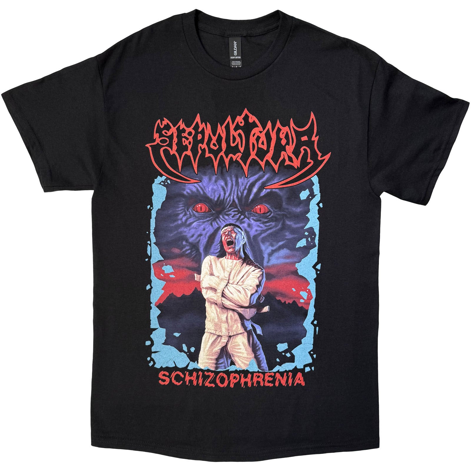 Sepultura Unisex T-Shirt: Schizophrenia (Black)