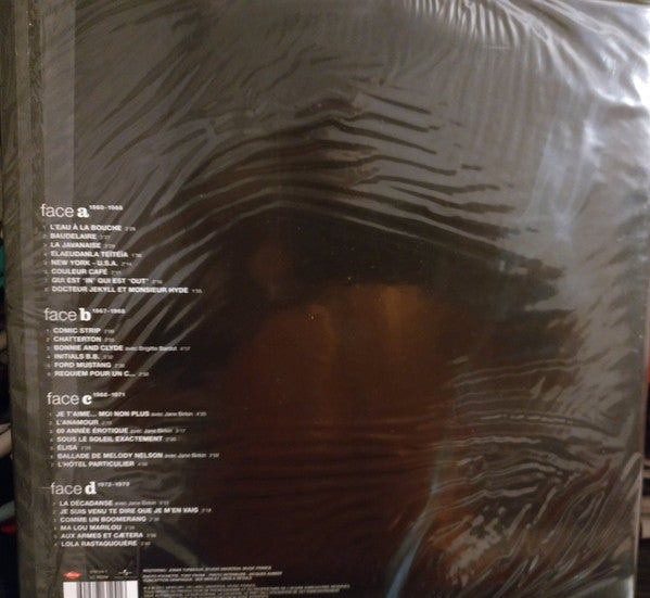 Serge Gainsbourg – Best of Gainsbourg: Comme un boomerang — back cover