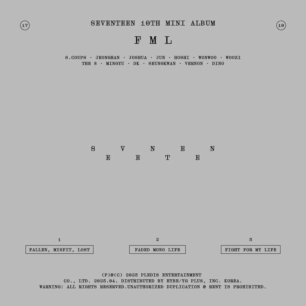 SEVENTEEN – FML