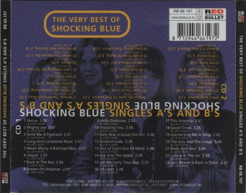 Shocking Blue – Singles A's and B's — back cover