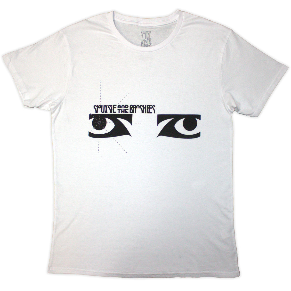 Siouxsie & The Banshees Unisex T-Shirt: Through The Looking Glass (White)