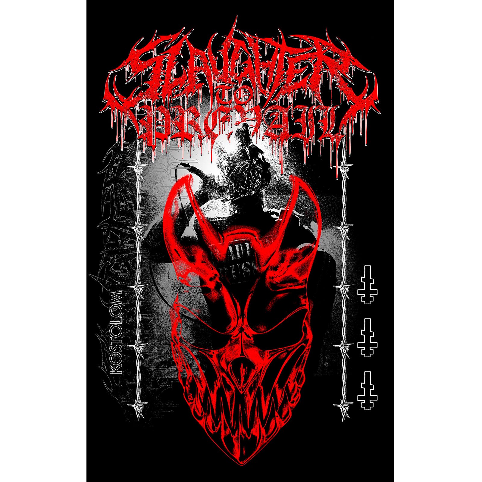 Slaughter To Prevail Textile Poster: Demolisher
