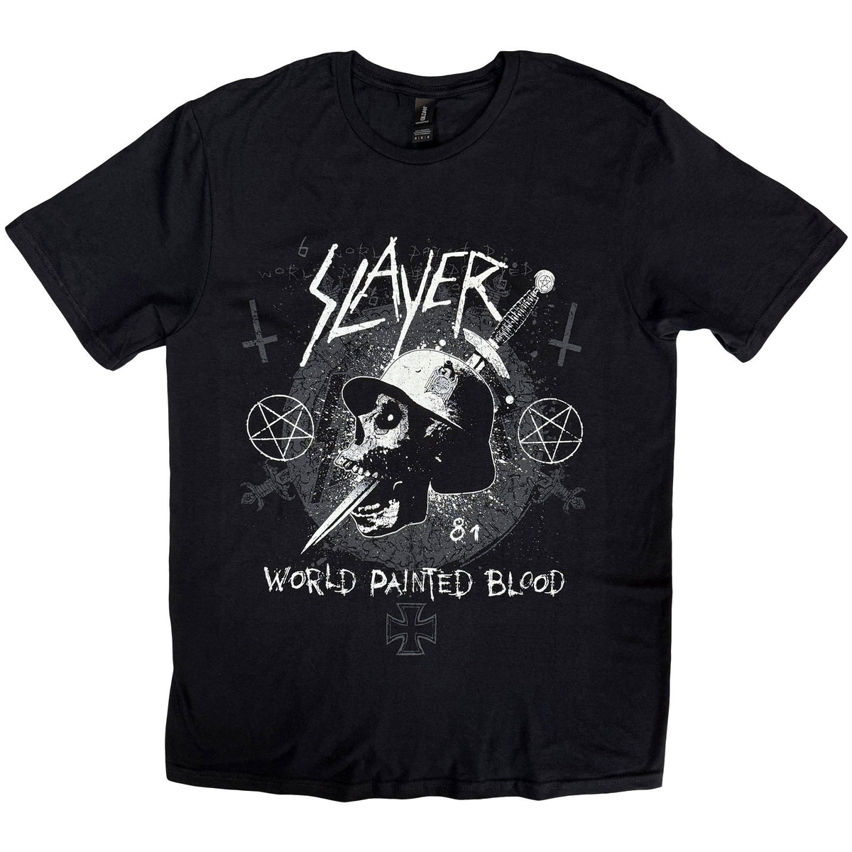 Slayer Unisex T-Shirt: Dagger Skull (Black)