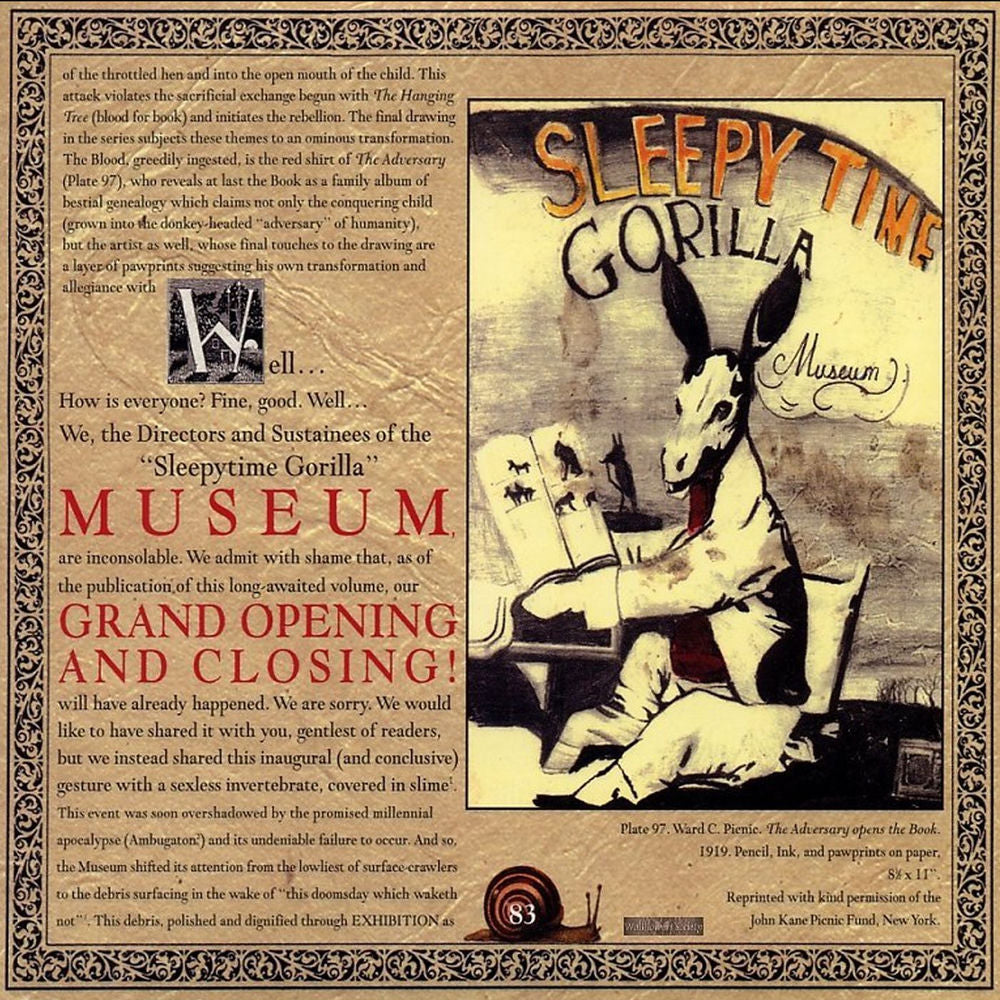 Sleepytime Gorilla Museum – Grand Opening And Closing