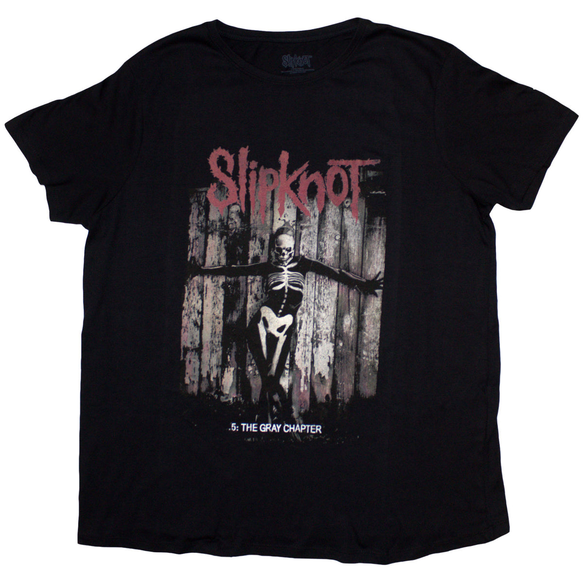 Slipknot Ladies T-Shirt: .5: The Gray Chapter Album (Black)