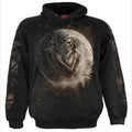 Spiral Unisex Pullover Hoodie: Last Dance (Black) (Back & Sleeve Print)