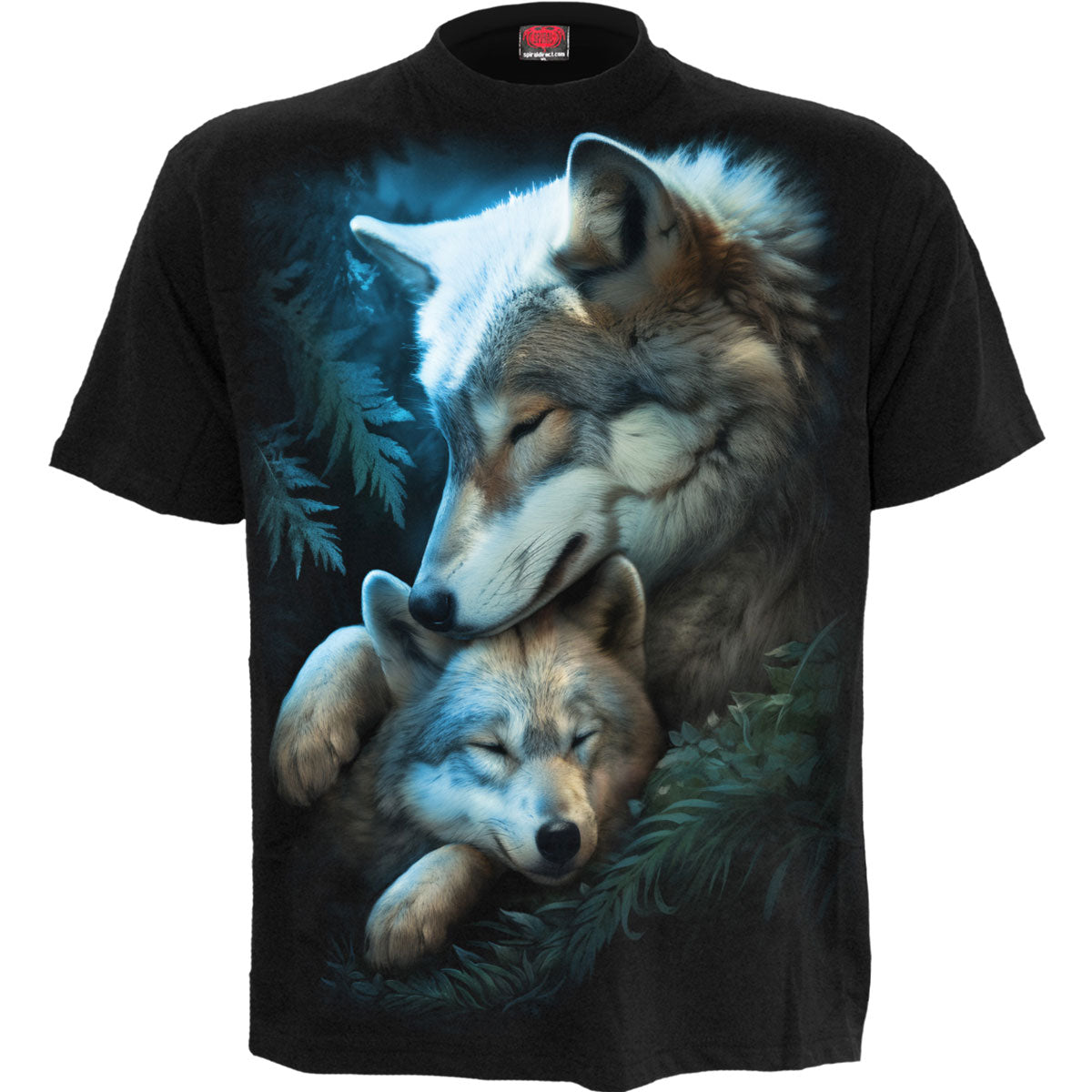 Spiral Unisex T-Shirt: Mother's Love (Black)