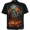 Spiral Unisex T-Shirt: Revelation (Black) (Back Print)