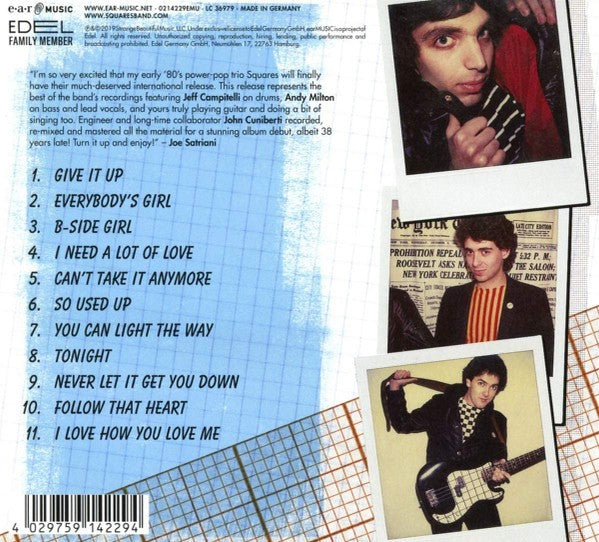 Squares – Squares — back cover