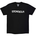 Stone Sour Unisex T-Shirt: Logo Mono (Black)