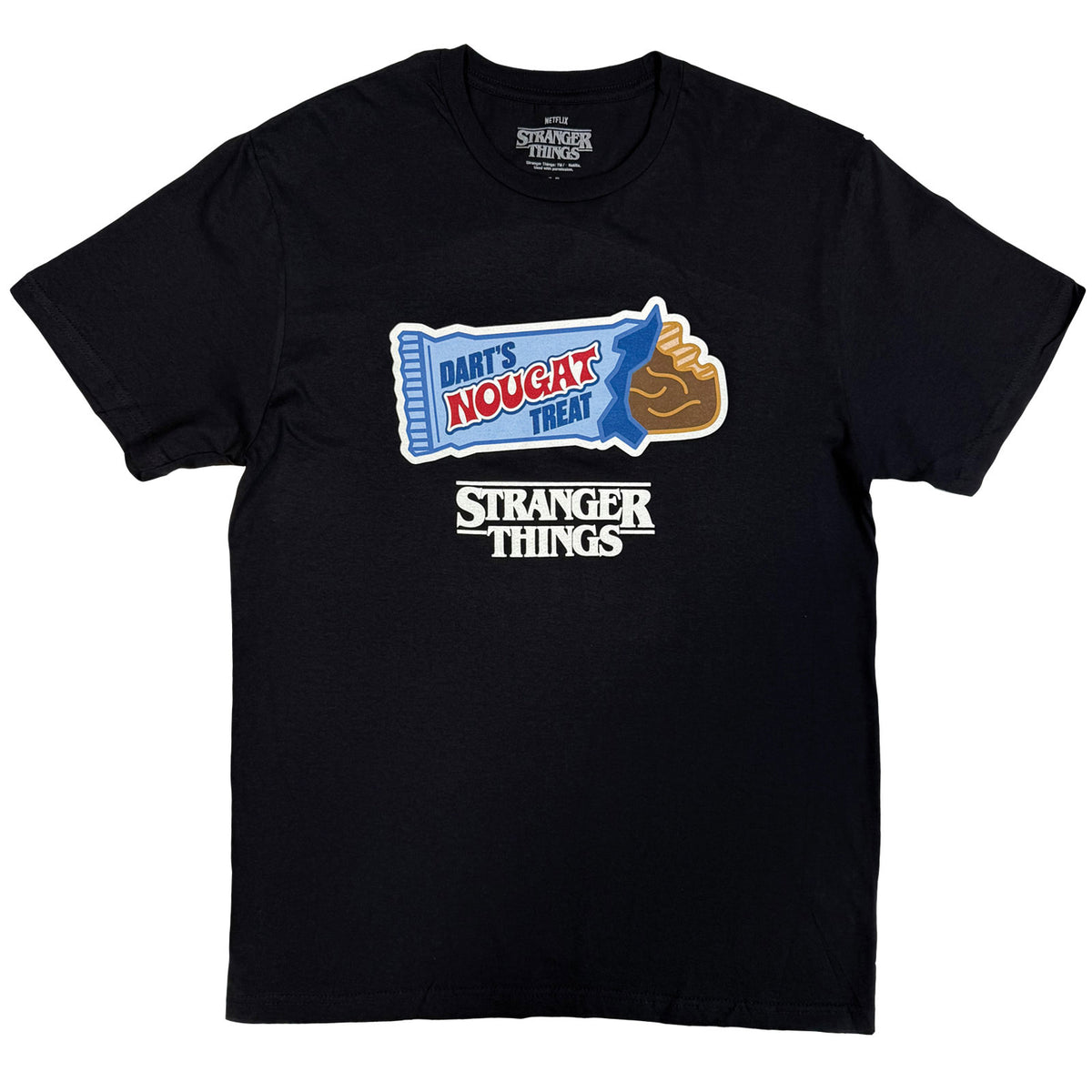 Stranger Things Unisex T-Shirt: Darts Treat (Black)