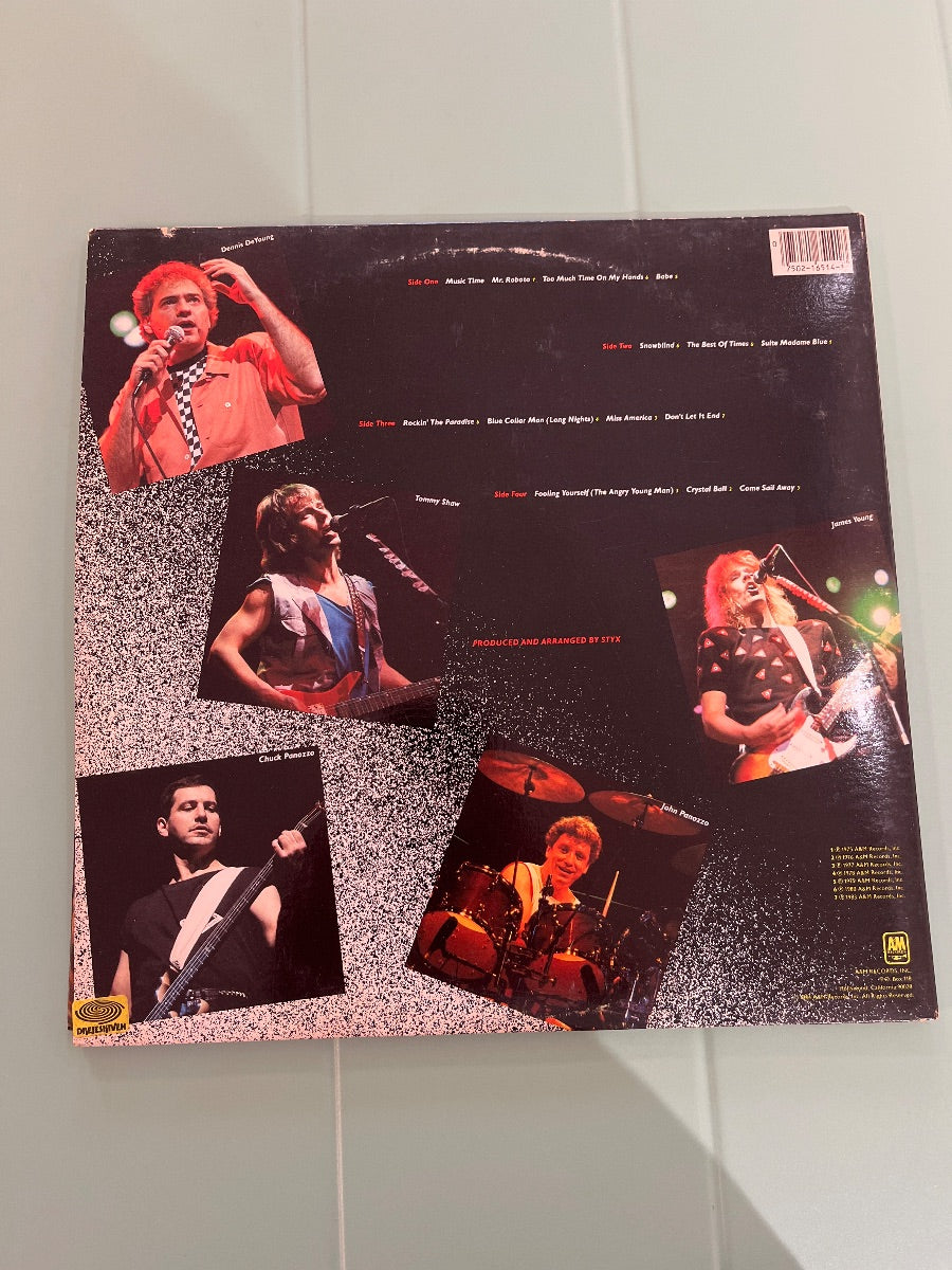 Styx – Caught In The Act (VG/VG)