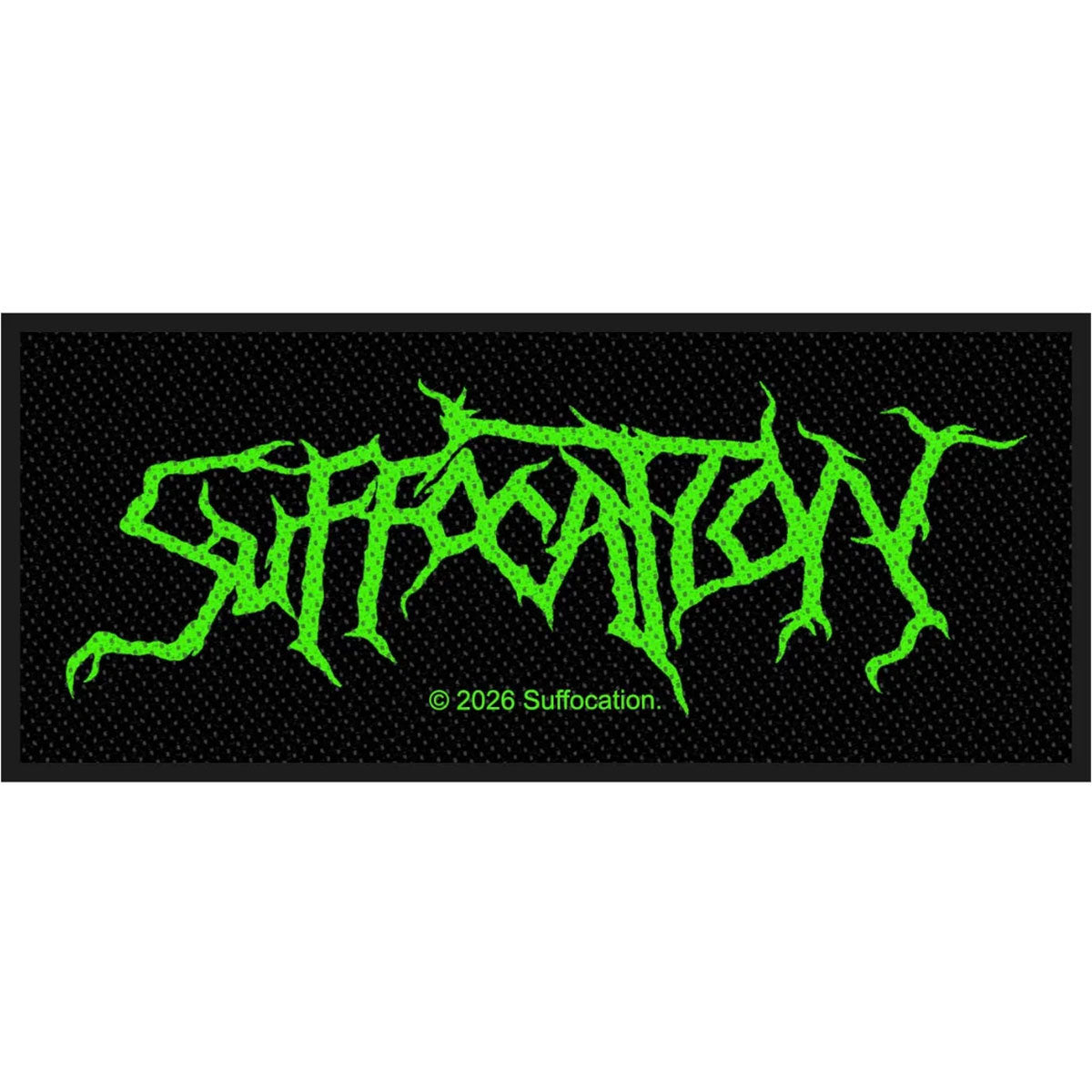 Suffocation Standard Patch: Logo