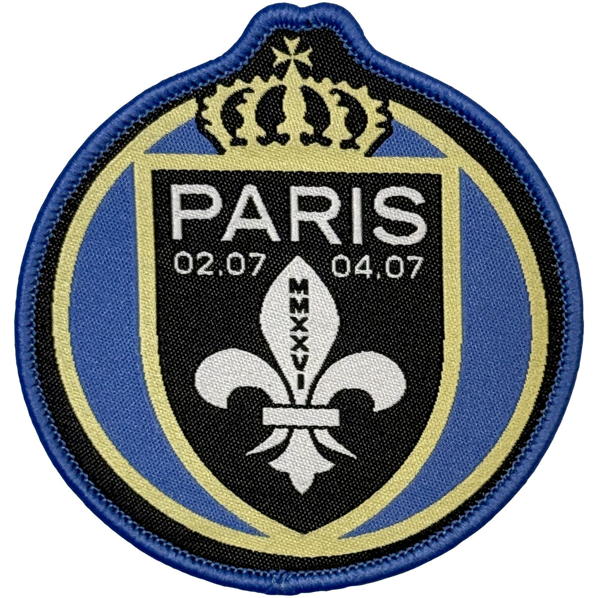 System Of A Down Unisex Woven Patch: Paris Event Tour '26 (Multicolour) (Ex-Tour)  (One Size)