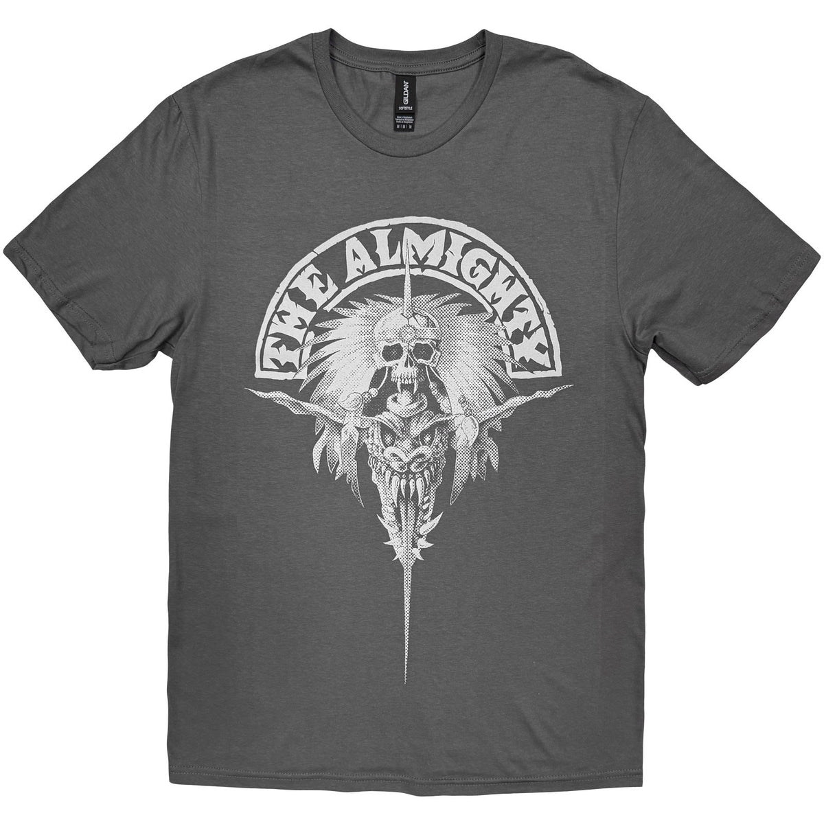 The Almighty Unisex T-Shirt: Free 'N' Easy (Charcoal Grey)