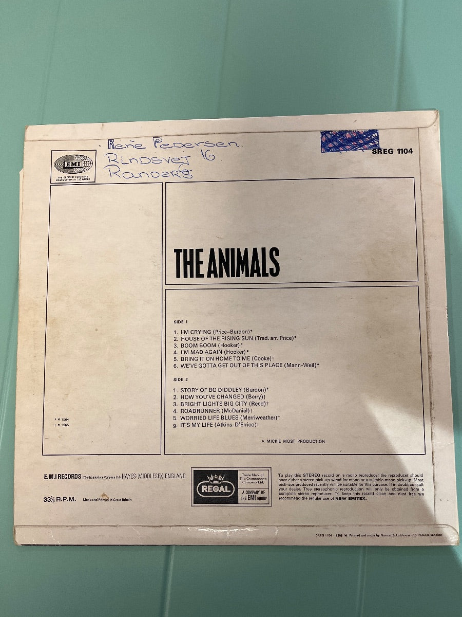 The Animals – The Animals (VG/VG)