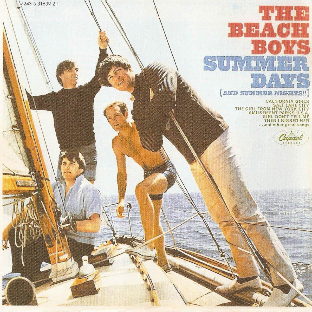 The Beach Boys – Today! / Summer Days (and Summer Nights!!) — back cover