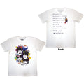 The Beatles Unisex T-Shirt: Yellow Submarine Heads Collage / ATN (White) (Back Print)