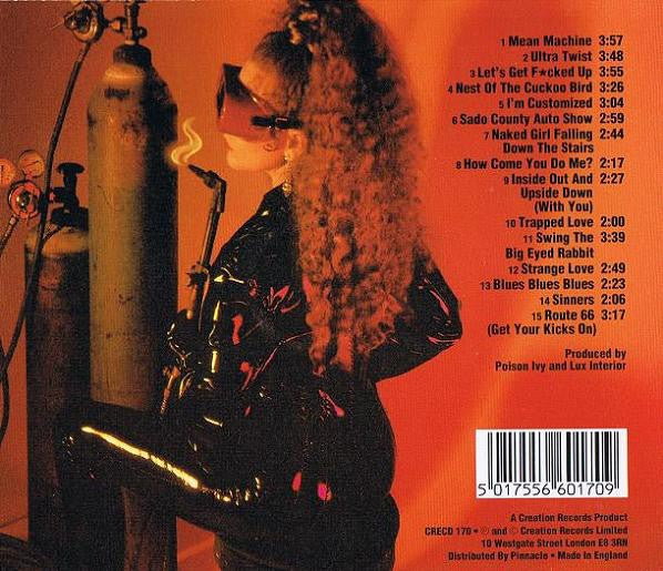 The Cramps – Flamejob — back cover