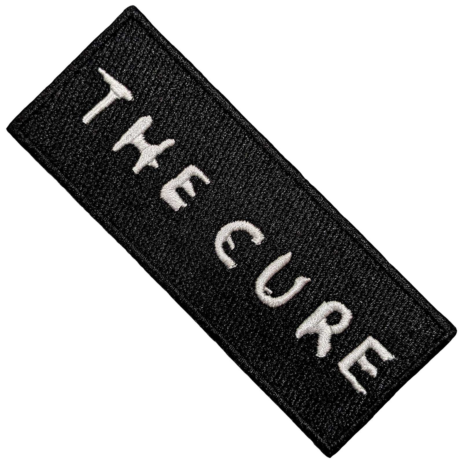 The Cure Standard Patch: Text Logo