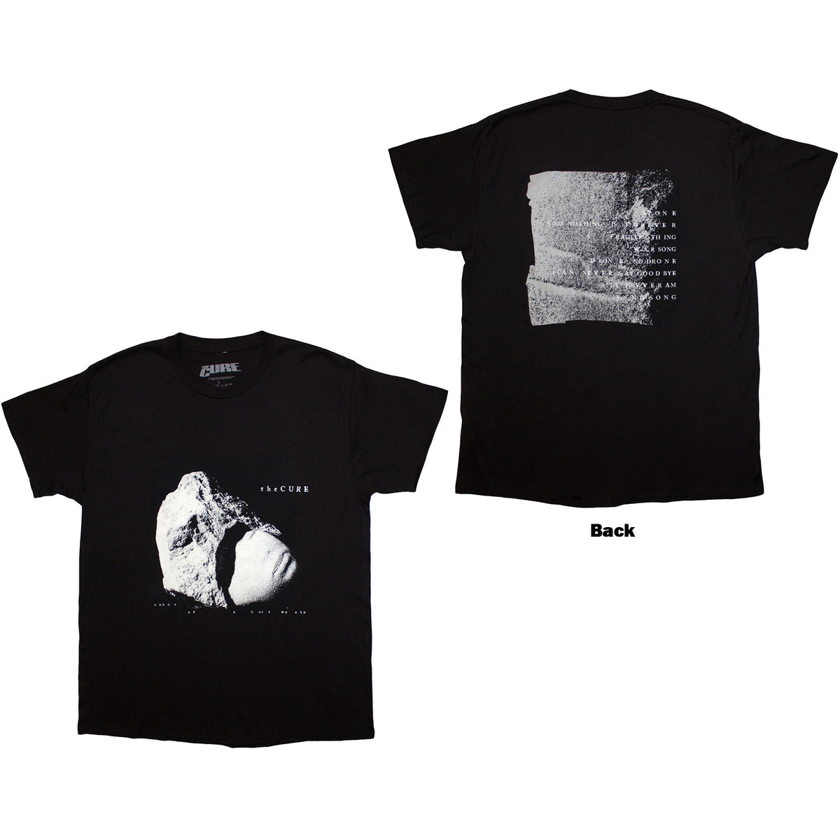 The Cure Unisex T-Shirt: Songs Of A Lost World (Black) (Back Print)