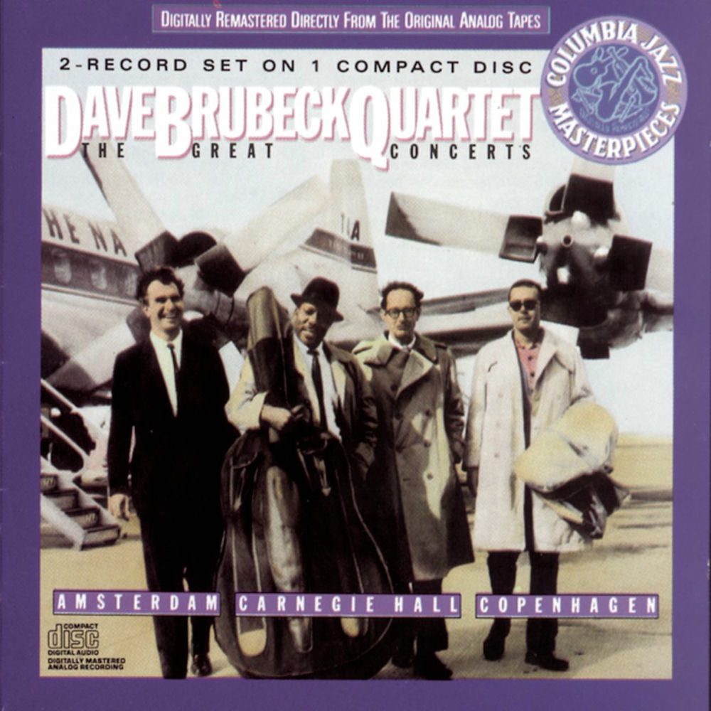 The Dave Brubeck Quartet – The Great Concerts... Amsterdam, Copenhagen, Carnegie Hall