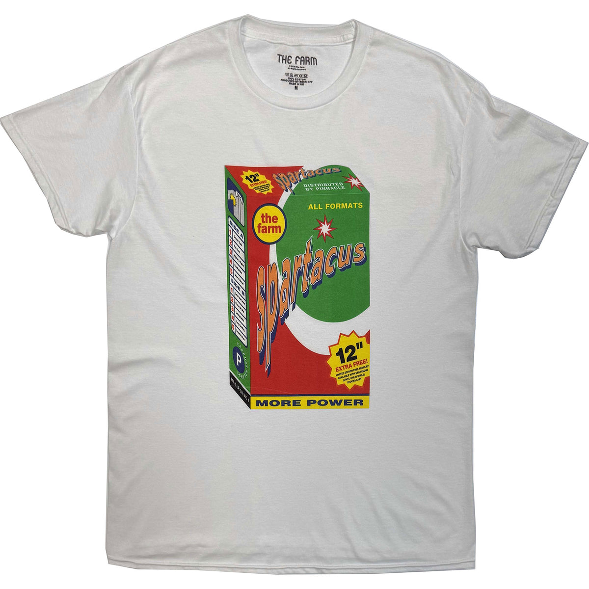 The Farm Unisex T-Shirt: Spartacus (White)