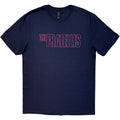The Fratellis Unisex T-Shirt: Neon Logo (Navy Blue)