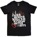The Goo Goo Dolls Unisex T-Shirt: Who I Am (Black)