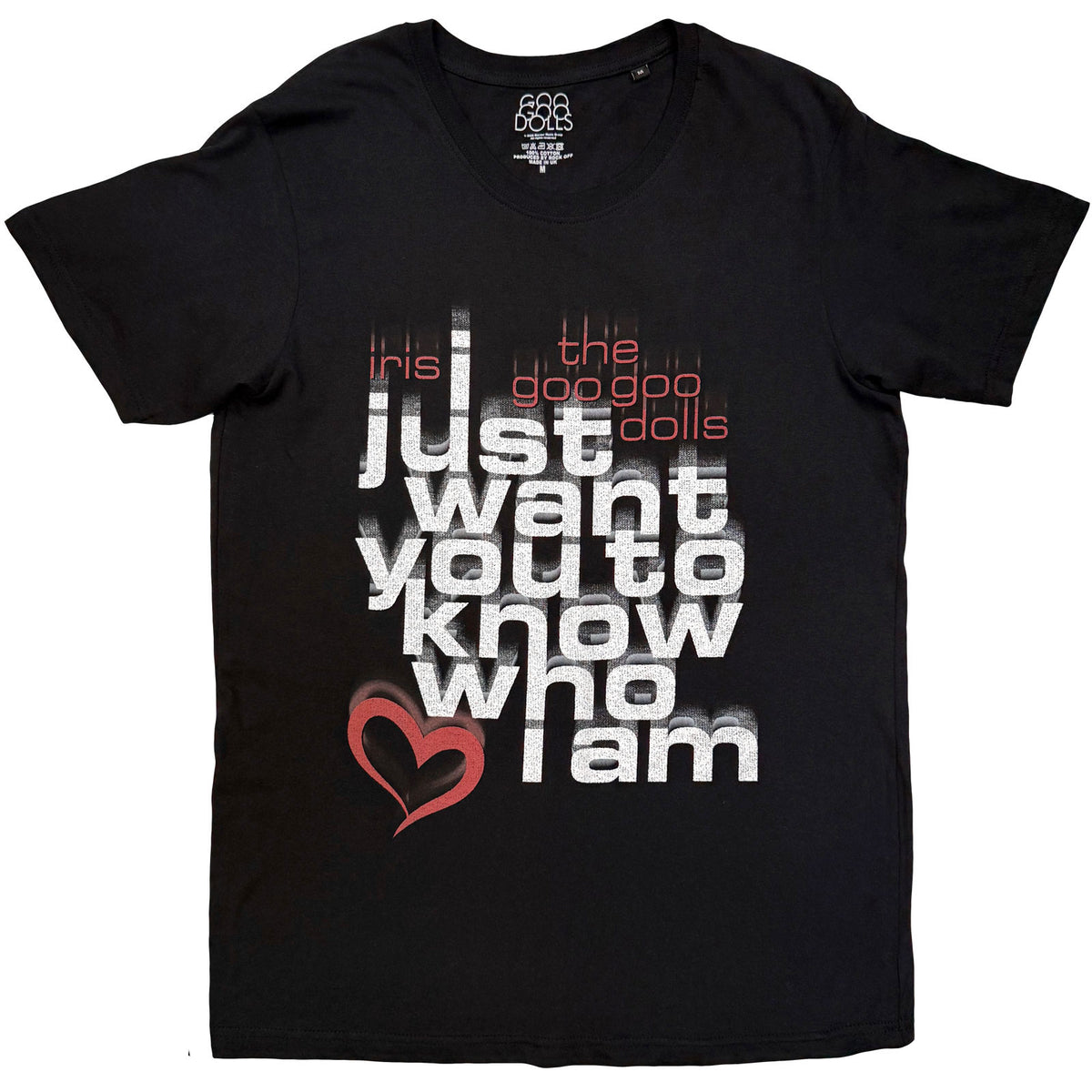 The Goo Goo Dolls Unisex T-Shirt: Who I Am (Black)