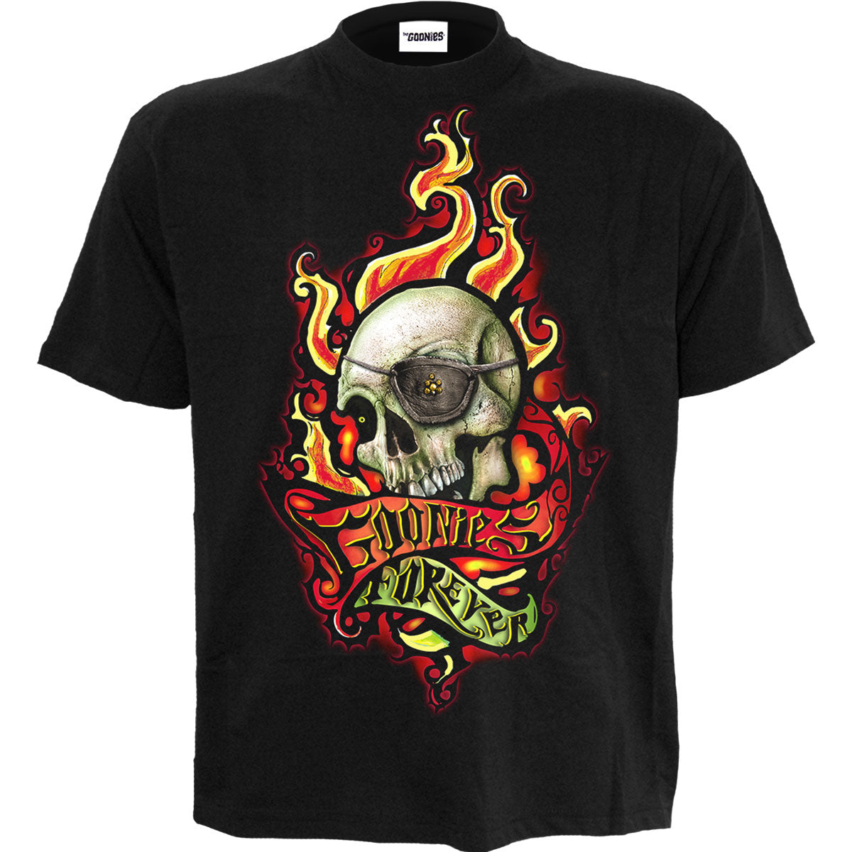 The Goonies Unisex T-Shirt: Forever (Black)