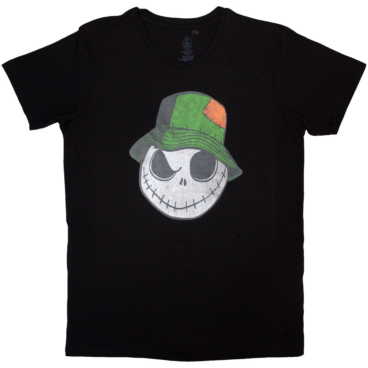 The Nightmare Before Christmas Unisex T-Shirt: Jack Bucket Hat (Black)
