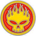 The Offspring Pin Badge: Skull Logo