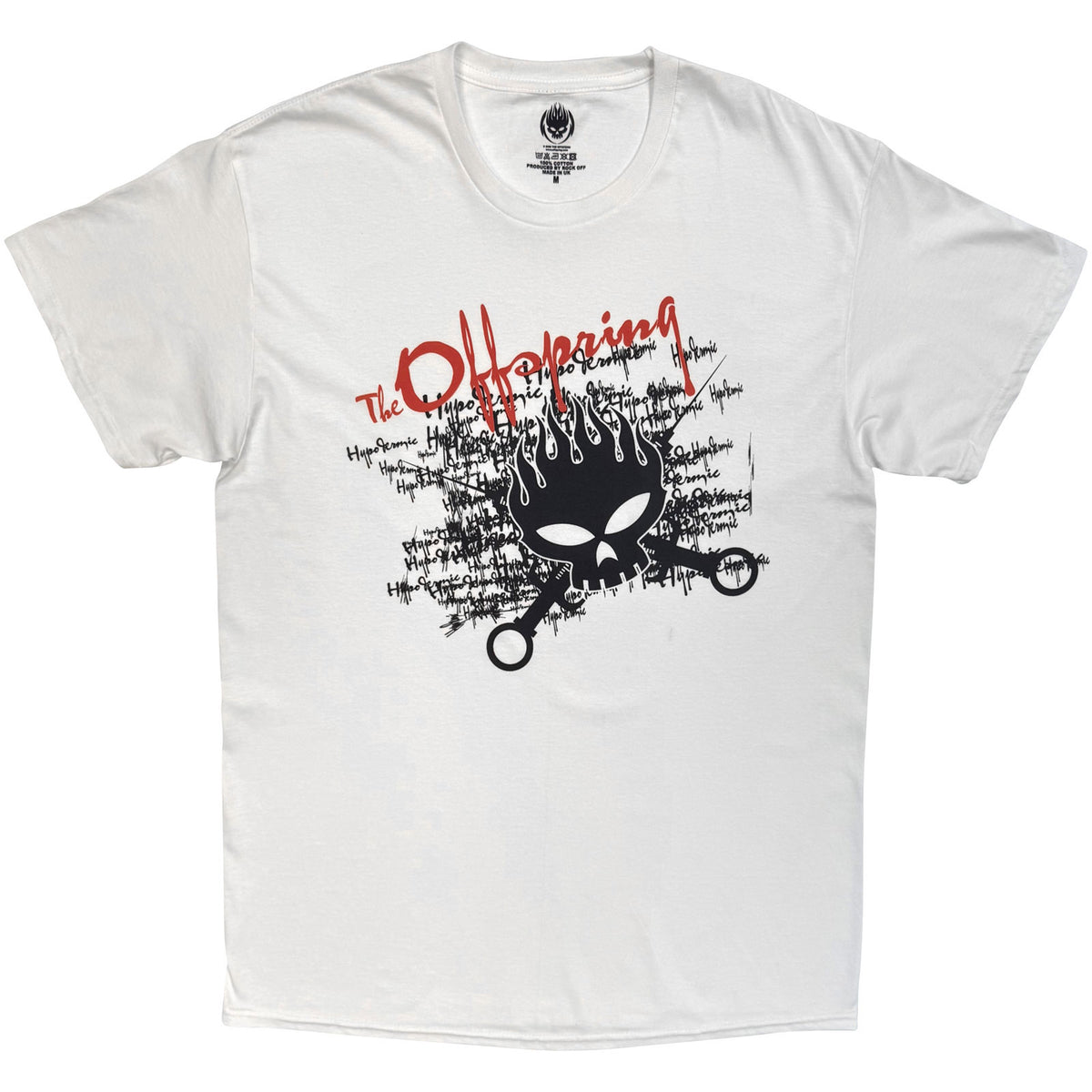 The Offspring Unisex T-Shirt: Hypodermic (White)