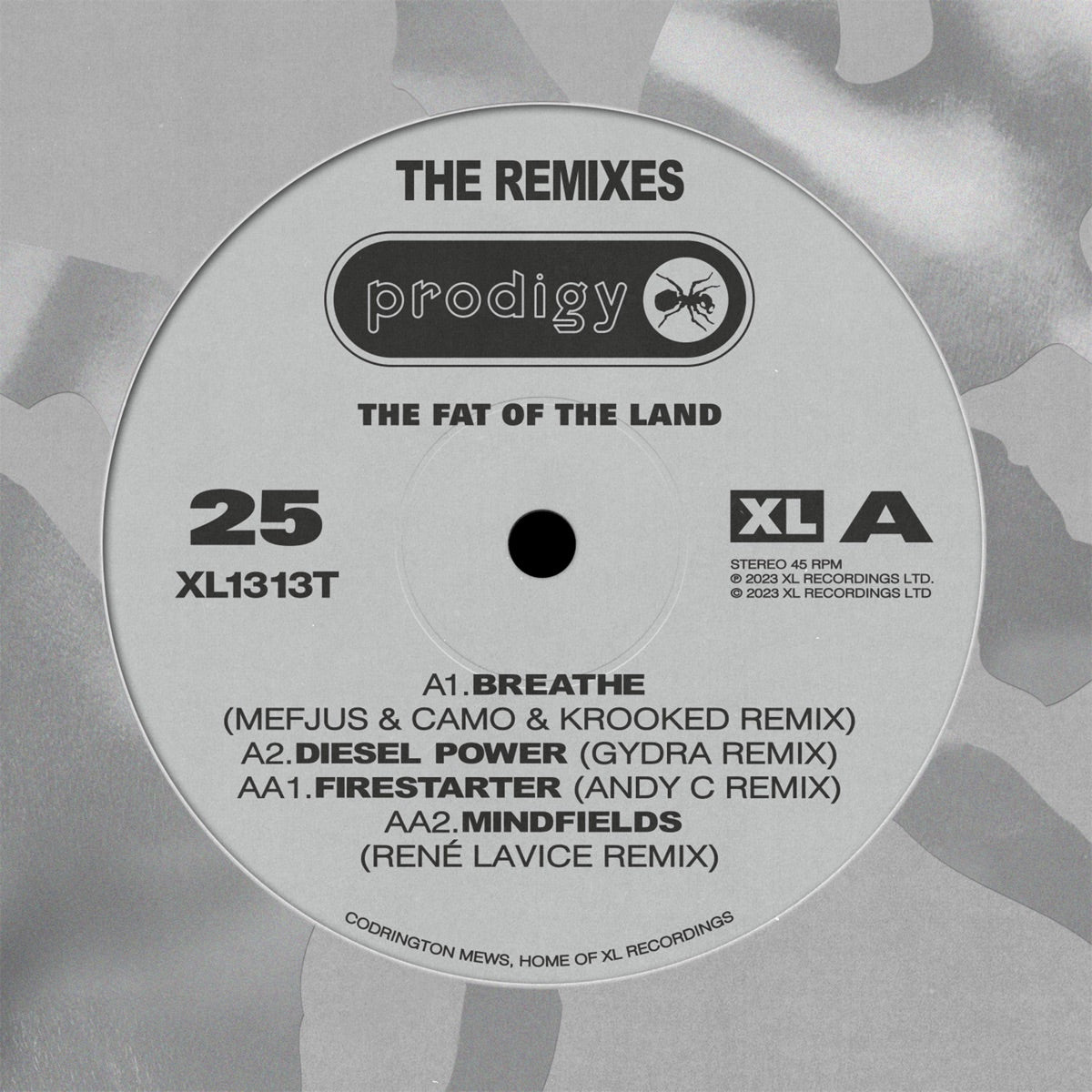 The Prodigy – The Fat of the Land 25th Anniversary - Remixes - EP