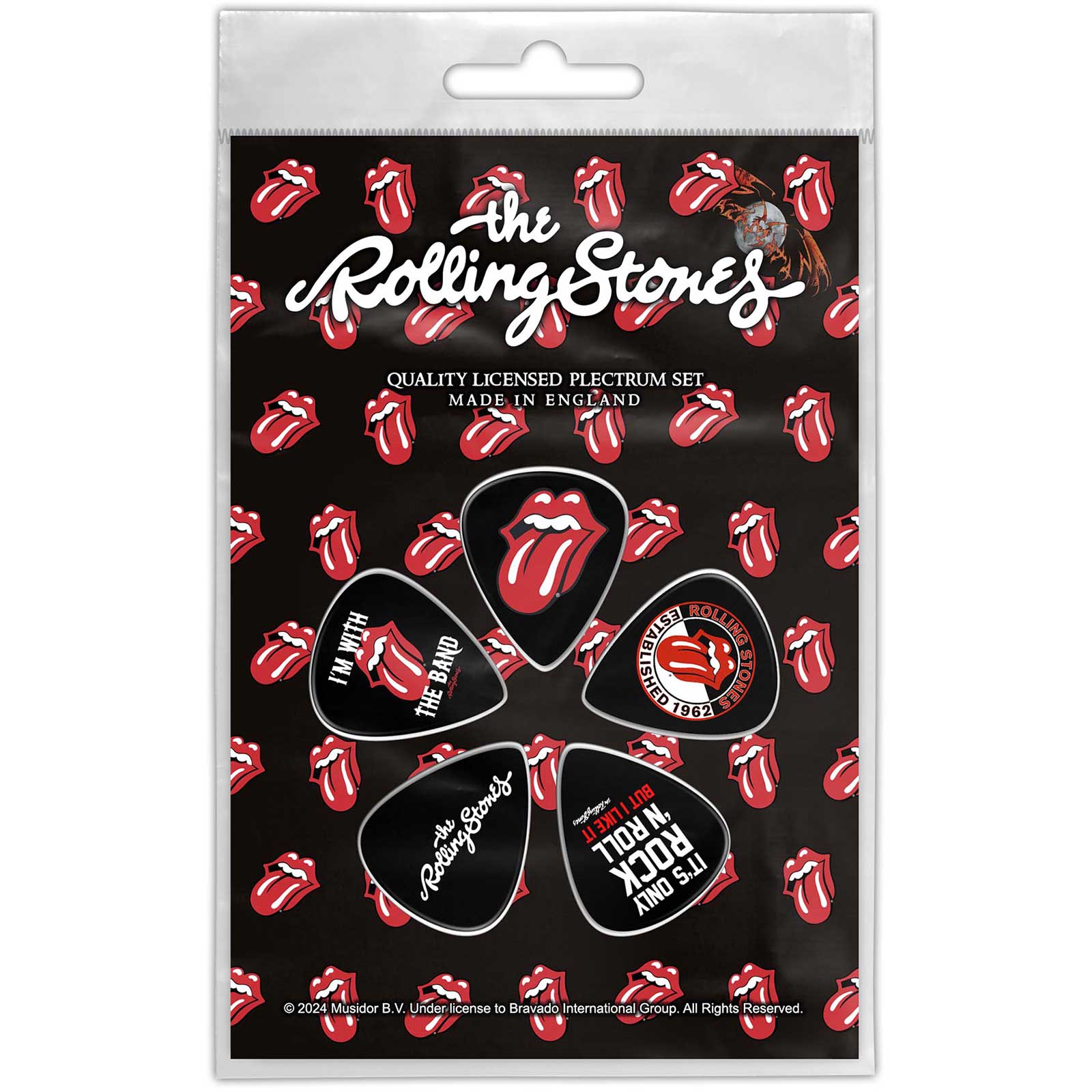 The Rolling Stones Plectrum Pack: Tongue