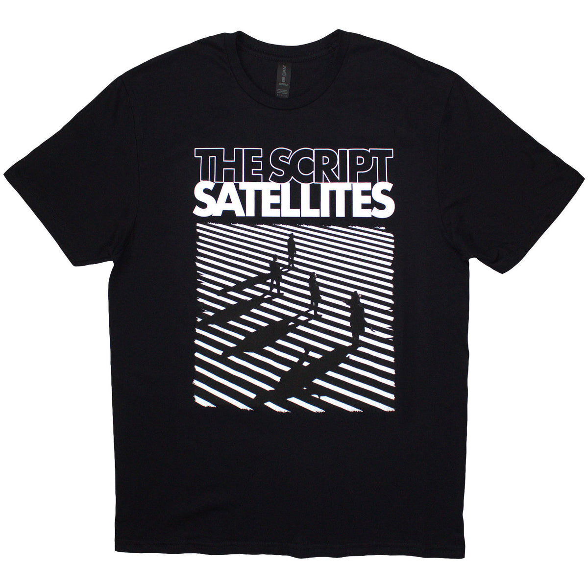 The Script Unisex T-Shirt: Satellites (Black)