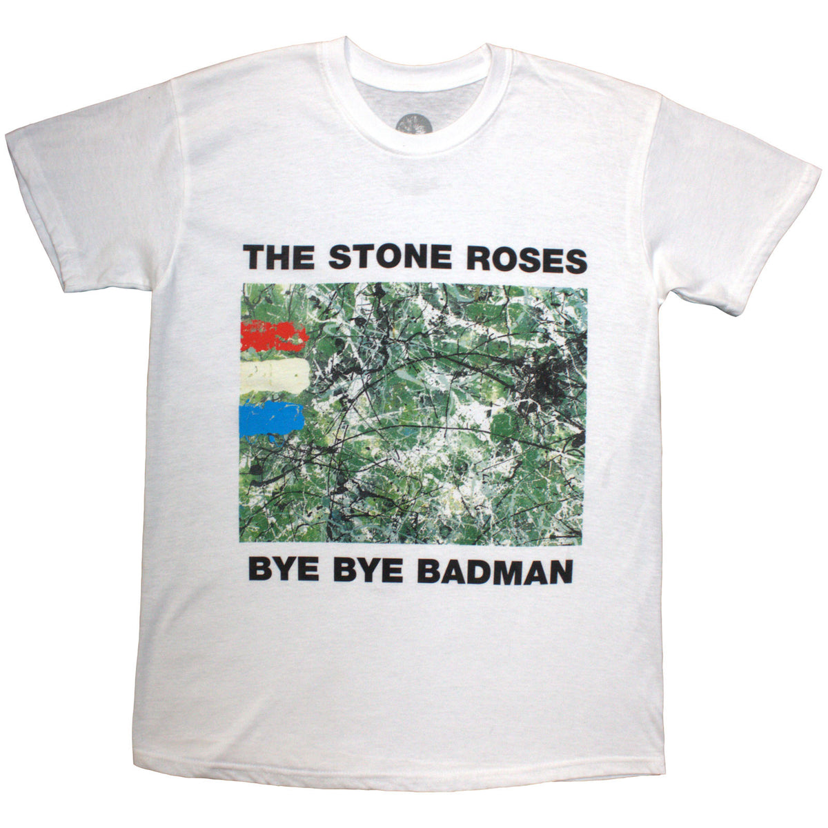 The Stone Roses Unisex T-Shirt: Badman (White)