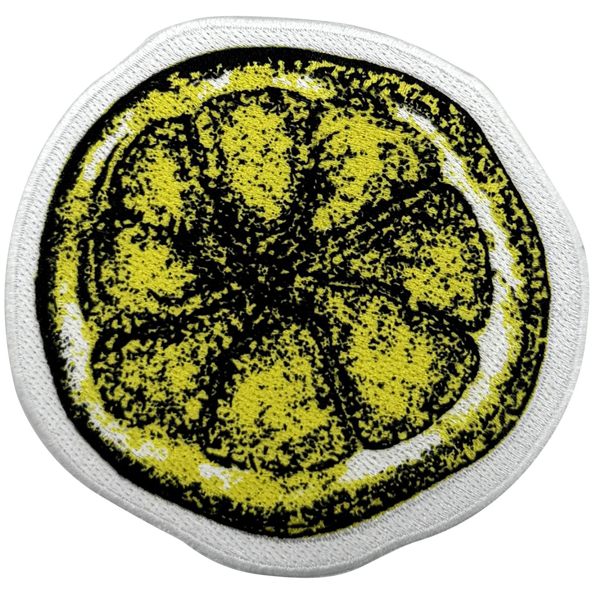 The Stone Roses Woven Patch: Lemon