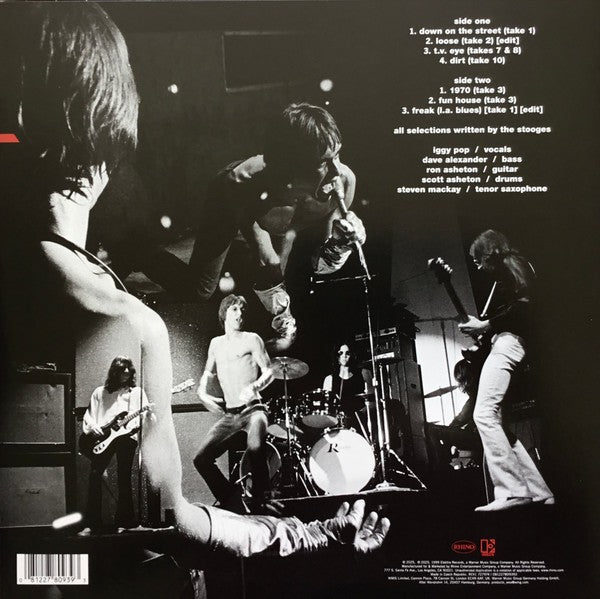 The Stooges – Fun House (alternate version) — back cover