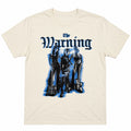 The Warning Unisex T-Shirt: Blue Blur (Natural)