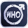 The Who Standard Patch: Spray Logo