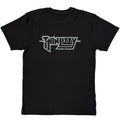 Thin Lizzy Unisex T-Shirt: Logo Mono (Black)